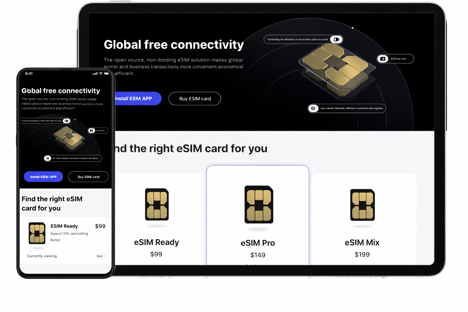eSIM-Home Management App